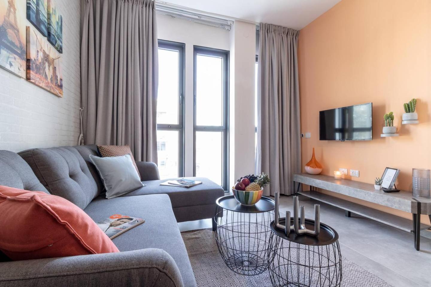 Central And Luxurious 1 Bdr エルサレム エクステリア 写真