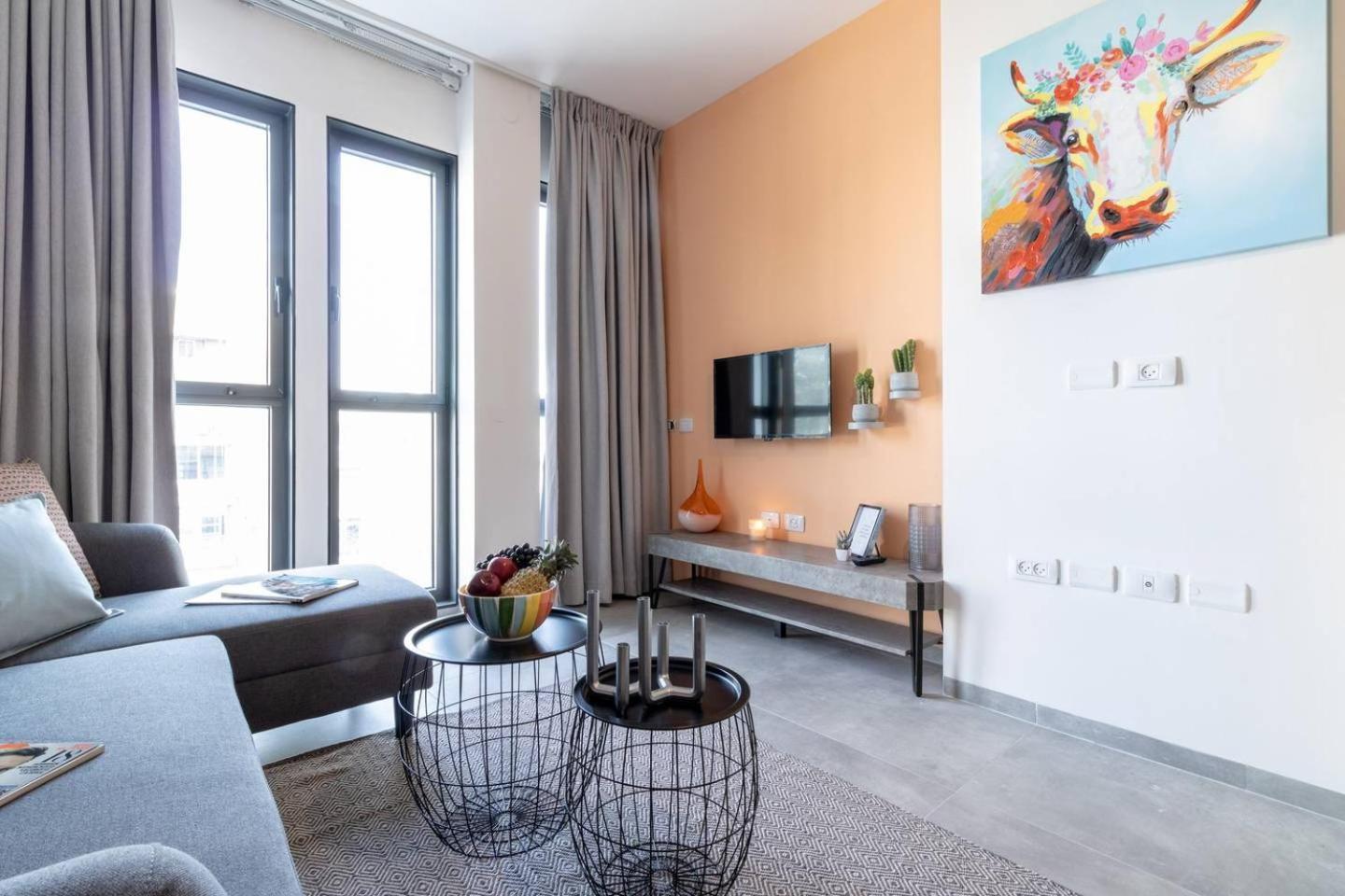 Central And Luxurious 1 Bdr エルサレム エクステリア 写真