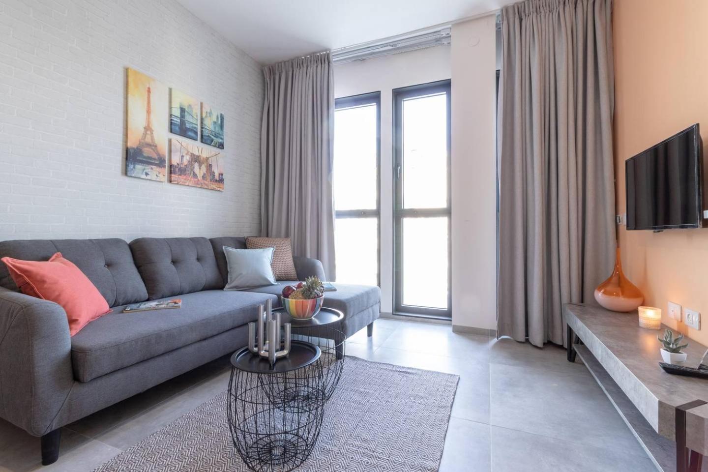 Central And Luxurious 1 Bdr エルサレム エクステリア 写真